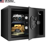 Bonsaii Safe, 0.6 Cubic Safe Box With Electronic Keypad, 0.60 Cu.ft., Black. Fixed Price $83.16.