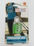 Lewis N. Clark Tsa Accepted Travel Sentry Approved Combination Lock, Green Tsa23. Fixed Price $11.97.