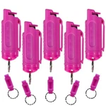 Police Magnum .50oz Pepper Spray 5 Hot Pink Molded Keychain Qr Safety Defense. Fixed Price $27.95.