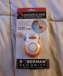 Doberman Security Jogger Personal Alarm Power Button Flashing Light W/mp3 Holder. Fixed Price $12.99.