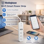 Westinghouse Wi-fi Smart Power Strip Surge Protector Usb Alexa Google. Fixed Price $24.95.
