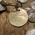 1992 Landrover Defender 110 Solid Brass Key Fob 92. Fixed Price $17.95.