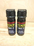 Vexor Police-strength Pepper Spray 2-pack, 20ft Range, Flip Safety Self Defense. Fixed Price $25.00.