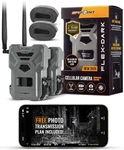 Spypoint Flex-dark Twin Pack Cellular Trail Cameras 40mp 1080p Lte Gps 2. Fixed Price $139.59.