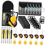 Pcs Mini Tape Measure Screwdriver Helmet Set Multitool Pen 30 Black,yellow. Fixed Price $35.60.