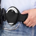 Open Top Handcuff Case With Belt Loop Holds Most Chain Or Hinged Cuffs. Fixed Price $7.99.