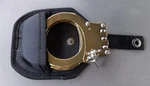 Gold Double Lock Hinge Steel Handcuffs Police Security Guard Grade Standard Size. Fixed Price $36.08.