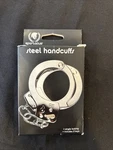 Spartacus Handcuffs - Nickel Coated Steel Single Lock. Fixed Price $9.95.