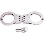 Hinge-linked Handcuffs - Silver. Fixed Price $37.89.