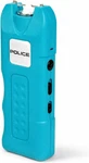 Police Stun Gun 628 Rechargeable With Led Flashlight Siren Alarm Blue. Fixed Price $16.98.