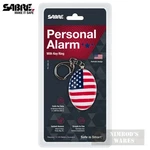 Sabre Personal Alarm + Key Ring 130db Siren Usa Flag Self-defense Pa-usa-02. Fixed Price $15.54.