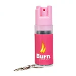 Burn Pepper Spray 1/2oz - Pink Keychain For Women S Self-defense & Safety. Fixed Price $7.95.
