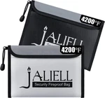 2 Pack Fireproof Money Bags 9.5x6.5" Waterproof Zipper Pouch For Cash Passport. Fixed Price $22.48.