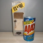 Rare It's A Safe Ajax Cleaning Can Security Device 1988 California. Fixed Price $15.00.