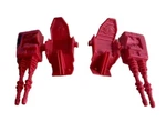 Gi Joe Hasbro Vehicle Cobra Stun Guns 1986 Original Replacement Parts Left Right. Fixed Price $16.00.