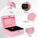 Small Cash Box With Money Tray And Lock, Metal Lock Key, Petty .... Fixed Price $22.38.