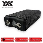 Tiger-usa Xtreme 96 Mill *black* Bling Rechargeable Stun Gun & Flash Light. Fixed Price $13.00.