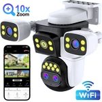 5mp Wifi Camera Uhd Ipc Outdoor Four Lens 3 Screens Ptz Security Cam Cctv. Fixed Price $65.73.
