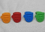 Ammo-lok For Byrna - 5 Piece Set .61 Caliber (cl) & 7 Round (pick Color). Fixed Price $25.99.
