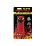 Wildfire 1.4% Mc Small 1/2oz Personal Pepper Spray In Halo Holster - Red. Fixed Price $12.99.