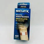 Sicurix Standard Dupont Tyvek Security Wristband 100 Ct (red) - 85020 W1. Fixed Price $12.00.