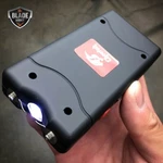 Cheetah Black 90 Mv Mini Rechargeable Led Light Tactical Police Stun Gun +case. Fixed Price $8.95.