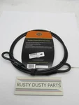 Harley-davidson Oem Nos 7' X 0.4" (10mm) Double Looped Security Cable 94871-10a. Fixed Price $22.99.