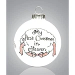 Memorial My First Christmas In Heaven Girl Ornament Female. Fixed Price $34.98.