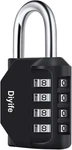 4 Digit Combination Padlock, Diyife Weatherproof Locker Lock, Plated Steel Reset. Fixed Price $10.11.
