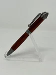Handmade Snake Gun Metal With Redwood Ballpoint Pen - Ships Fast. Fixed Price $49.99.