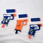 Nerf Jolt Ex-1 N-strike Dart Gun Lot Of 3 Mini Blasters Hasbro. Fixed Price $9.99.