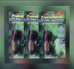 3 Pack Police Pepper Spray 1/ 2 Oz 8. 5 %oc Hard Case Keychain Defense Security. Fixed Price $31.99.