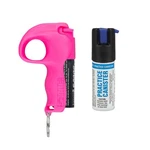 Sabre Red Quick Grip .54oz Pepper Spray Kit With Finger Loop And Practice. Fixed Price $14.99.