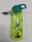 Zak! 25oz. Leak Proof Clear Green Elphaba Water Bottle Push Button. Fixed Price $11.95.