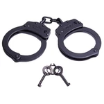 Chain-linked Handcuffs - Black. Fixed Price $26.63.