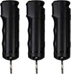3 Police Magnum Pepper Spray 1/2oz Black Flip Top Keychains - Defense Protection. Fixed Price $21.99.