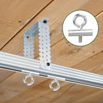 Stainless Steel Awnings Rail Shade Barrier For Campers Trailer Camping Shelter. Fixed Price $18.42.