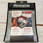 Sentrysafe Fbwlz0 Fire And Water Resistant Bag With Zipper For Documents. Fixed Price $18.99.