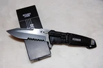 Defender Xtreme Black Assisted Opening Flashlight Knife - Built In Mini Light. Fixed Price $14.95.