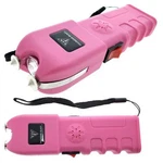 High Power Stun Max Volt Thunder Blast Led Flashlight For Self Defense Gun Pink. Fixed Price $18.95.