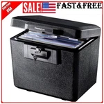 Fire Safe Security Document Storage Box Fireproof Durable Privacy Key Lock New. Fixed Price $64.99.