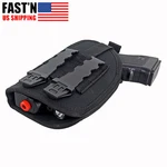 Gun Holster For Glock 19,23,32 ,37 With Tactical Flashlight Or Laser Light Combo. Fixed Price $16.36.