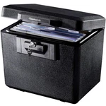 Sentrysafe Black Fireproof Document Box With Key Lock, Safe Secures Files And.... Fixed Price $72.13.