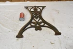Cast Iron Leg A.h. Andrews Chicago 1 Sewing Machine Vintage End Table Decor. Fixed Price $35.00.