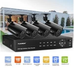 Floureon Security Camera Ntsc System 4/8 Ahd Cameras, 720p/1080p, 4ch/8ch Dvr. Fixed Price $99.99.