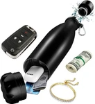 Diversion Safe Water Bottle -black Stainless Steel With Hidden Compart.... Fixed Price $35.64.