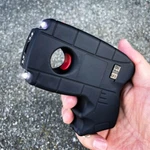 Dzs 10 Million Volt Rechargeable Pistol Grip Stun Gun W/ Led Light & Safety Pin. Fixed Price $23.95.