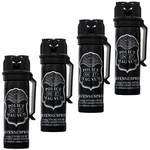 4 Police Magnum Pepper Spray Self Defense 3oz Flip Top Stream Belt Clip Security. Fixed Price $34.95.