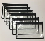 Augbunny Multi-purpose Water Resistant Clear Pvc Utility Bags 6 Pack. Fixed Price $9.99.