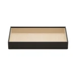 Wolf 2" Vault Deep Tray, Black - Stackable Vegan Leather Exterior + Anti-ta.... Fixed Price $127.96.